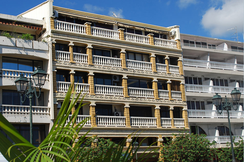 L'ex hôtel Stuart de Papeete actuellement
