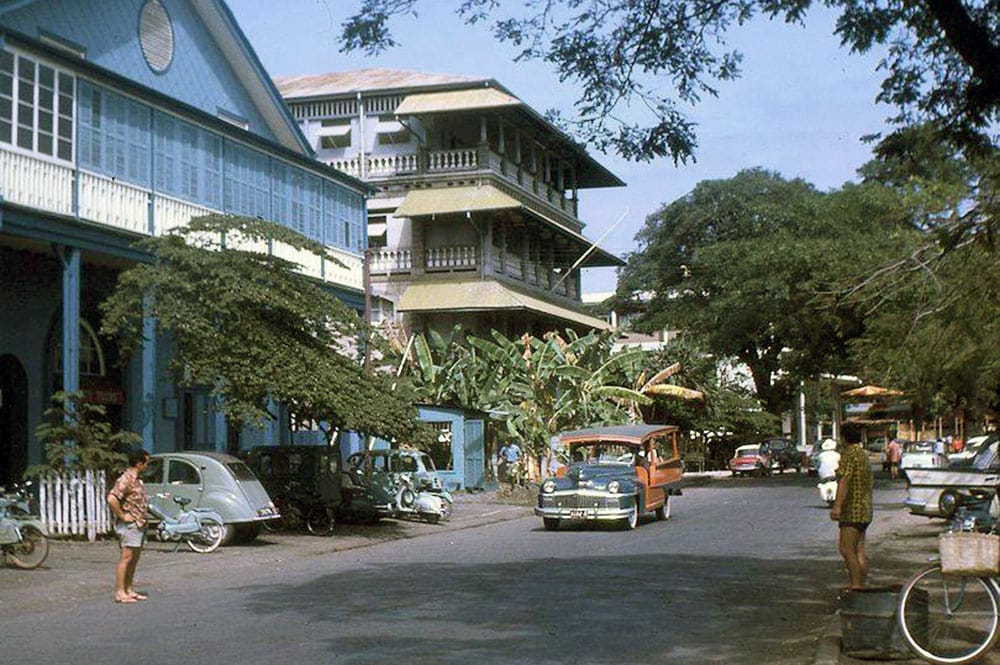 L'hotel Stuart de Papeete en 1963