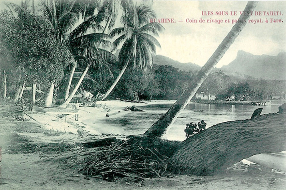 Plage de Huahine. Photo Itchner