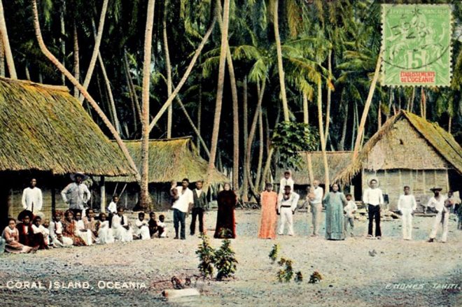 Village des Tuamotu