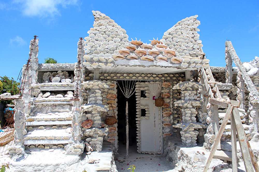 Palais de corail de Akhy a Maupiti