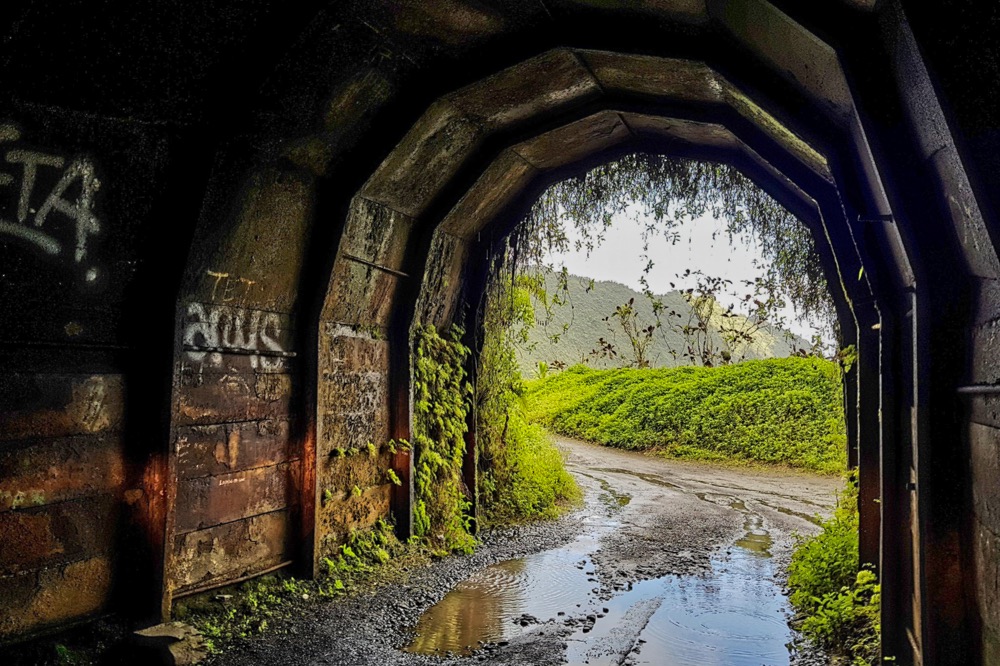 La sortie du tunnel de la Papenoo. Photo Chantal Tahiti