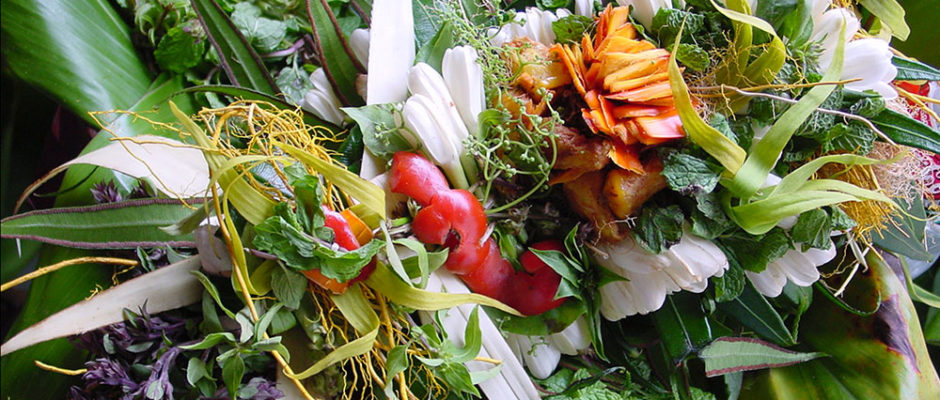 Umuhei, bouquet aphrodisiaque marquisien © Tahiti Heritage