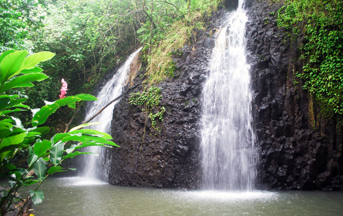 Cascade Vaihi à Faaone, Tahiti © Tahiti Heritage