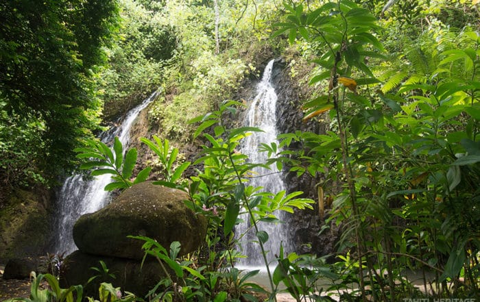 Cascade Vaihi à Faaone, Tahiti © Tahiti Heritage