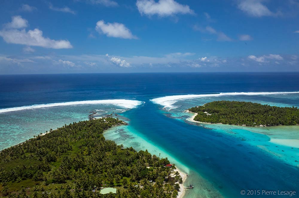 Passe de Maupiti. Photo Pierre Lesage