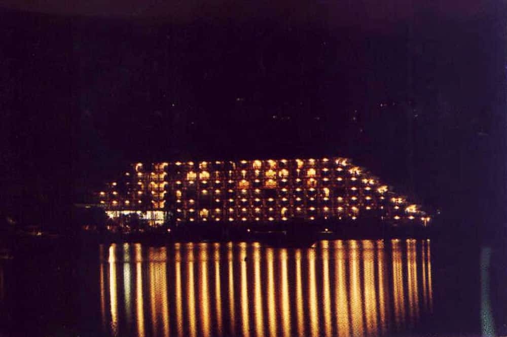 Hôtel Maeva beach de nuit