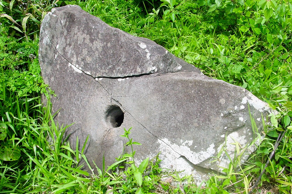 tambour sacré de Honoura à Teavaro © Tahiti Heritage