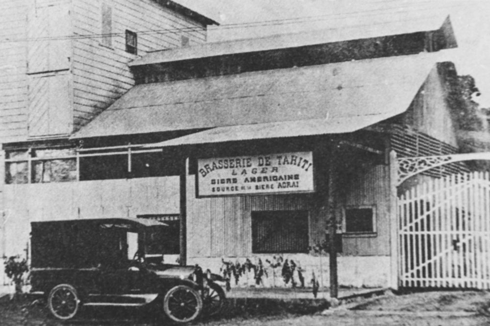 La Brasserie de Tahiti en 1918