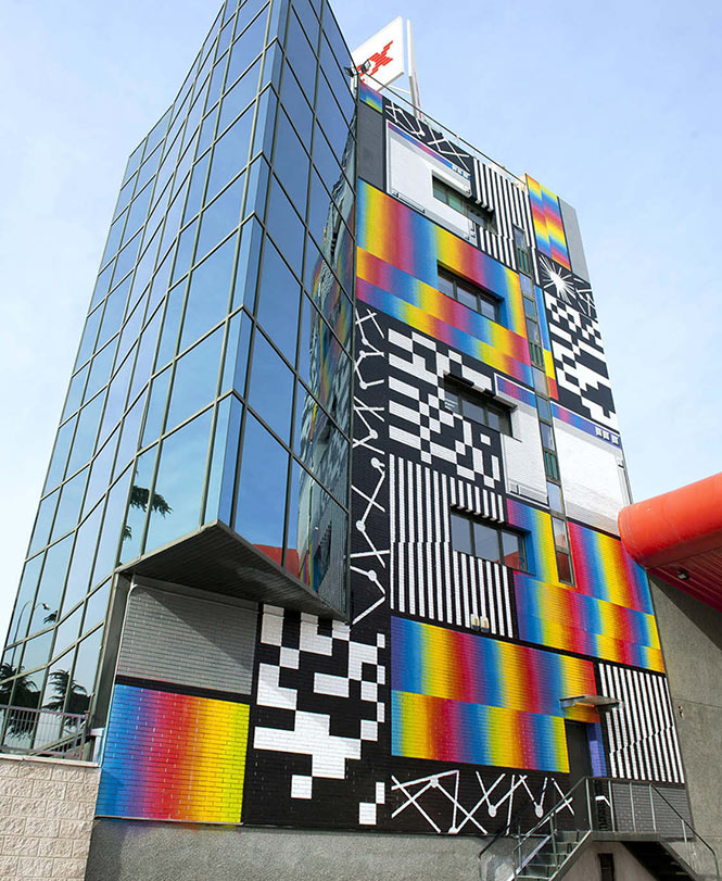 Street-art par Felipe Pantone