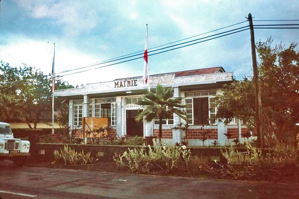 Mairie de Uturoa en 1980