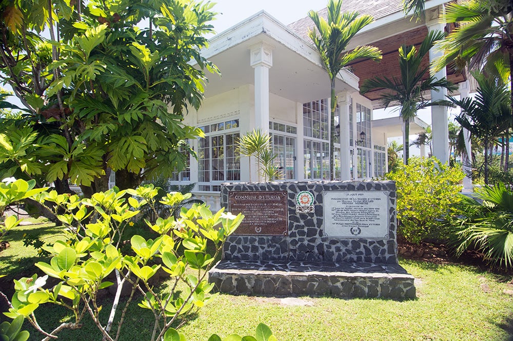 Monument de la Mairie de Uturoa 