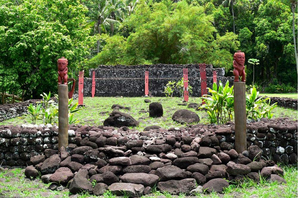 Marae Arahurahu de Paea