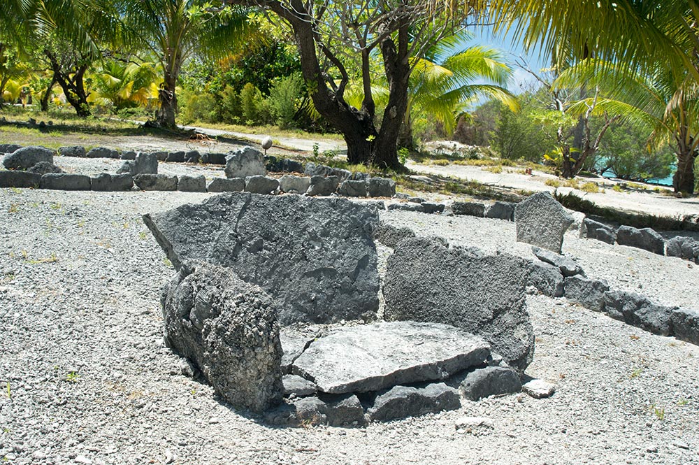 Trone de Tu à Mataiva © Tahiti Heritage