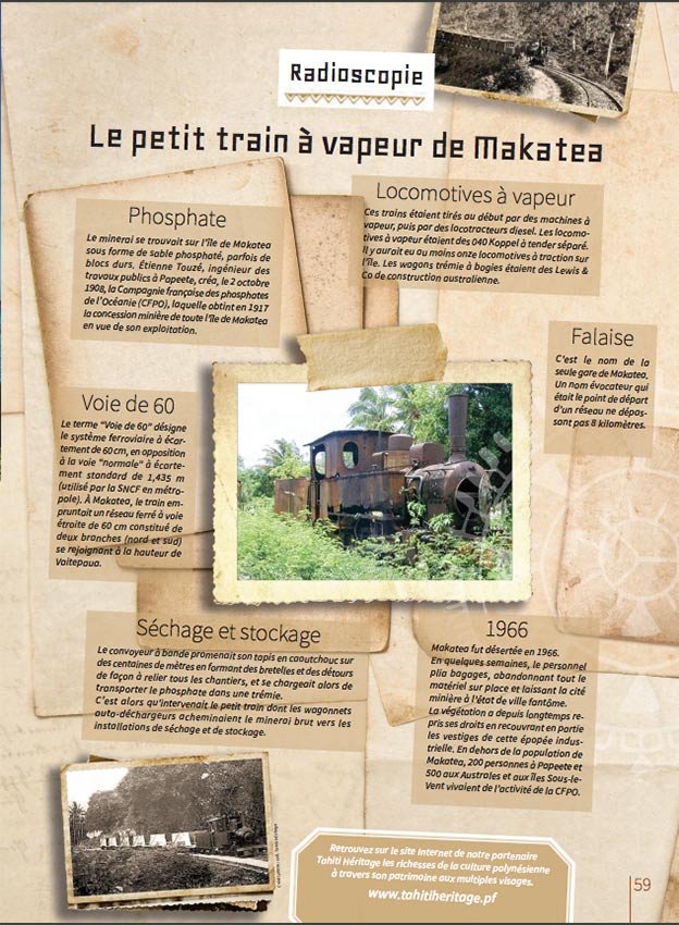 Honuatere 3 - Locomotive de Makatea