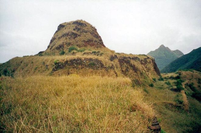 Pa, Fort de Morongo Uta de l'île de Rapa iti