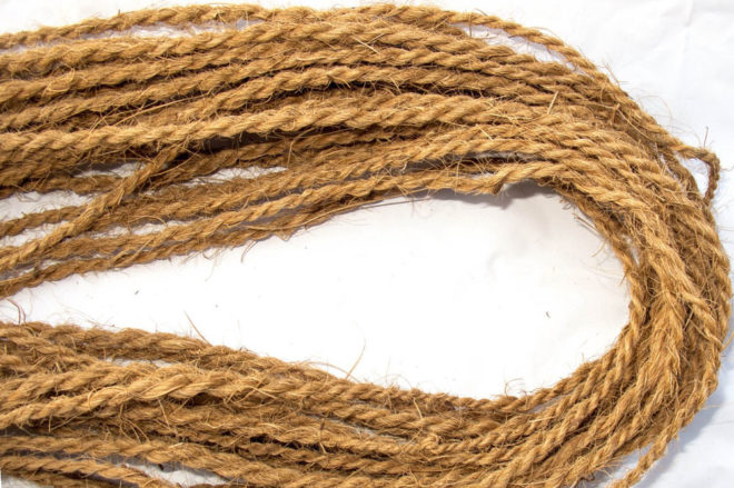 Cordelettes en fibres de coco