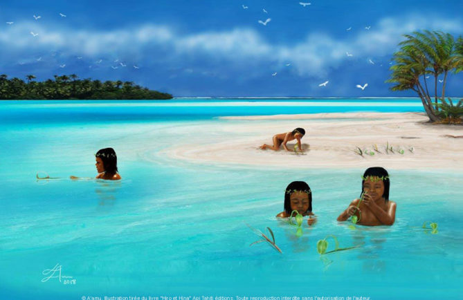 Titiraina, pirogue jouet © A'amu