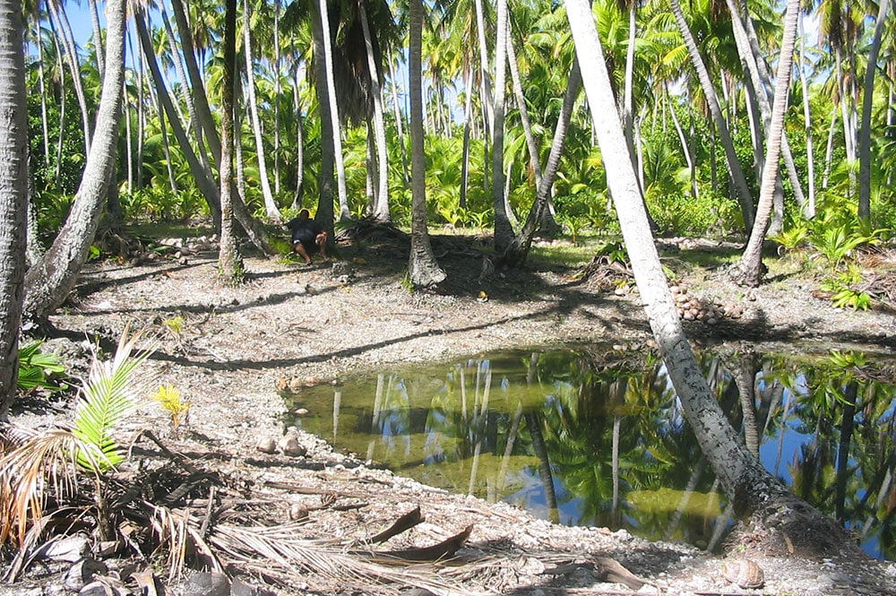 Bassin Vainatika, le trou des Mokorea de Makemo