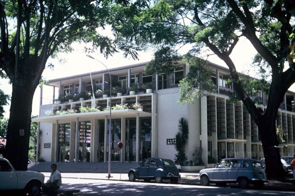L'Hôtel des Postes de Papeete en 1967