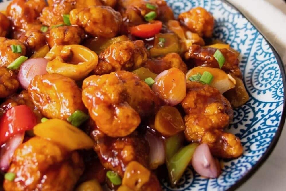 Sweet and sour pork with lychee - The bakeanista